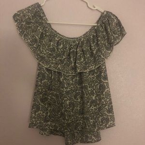 Hollister off the shoulder top
